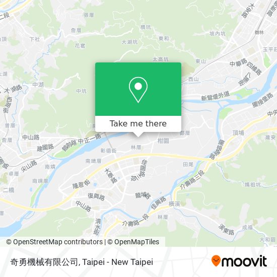 奇勇機械有限公司 map