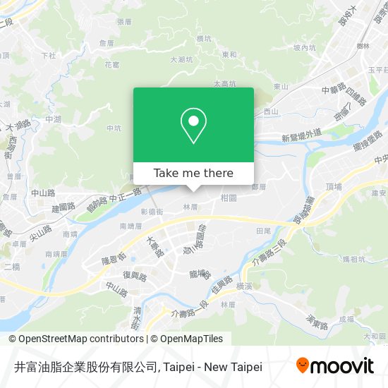 井富油脂企業股份有限公司 map