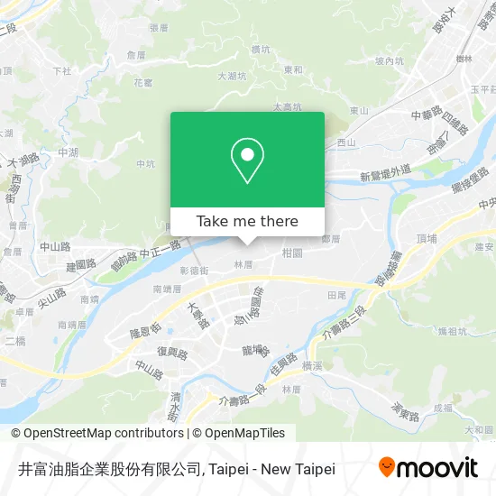 井富油脂企業股份有限公司地圖