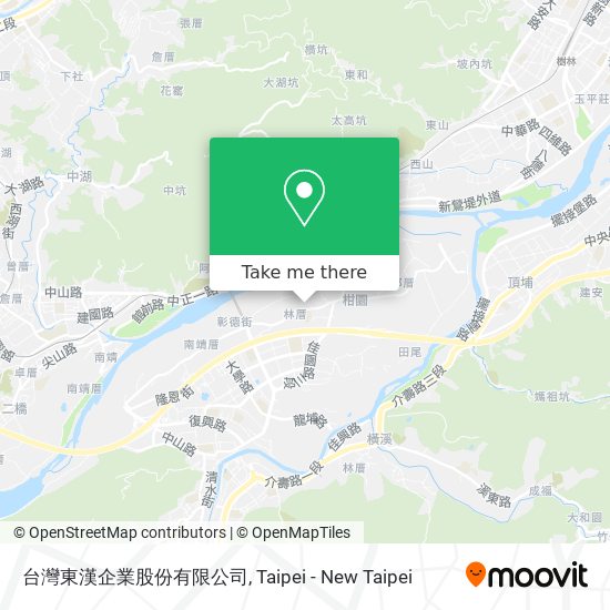 台灣東漢企業股份有限公司 map