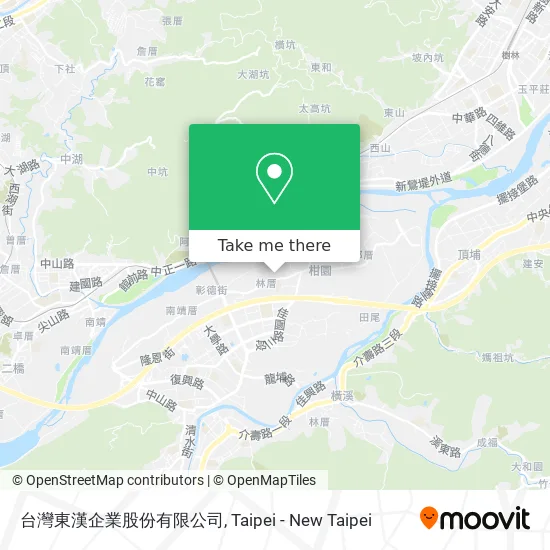 台灣東漢企業股份有限公司地圖