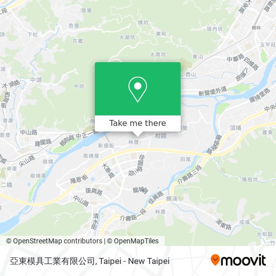 亞東模具工業有限公司 map