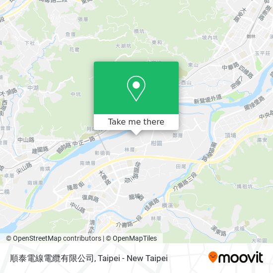 順泰電線電纜有限公司地圖