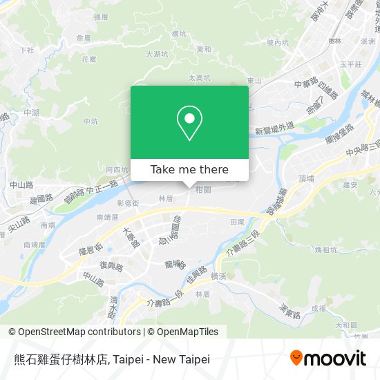 熊石雞蛋仔樹林店 map