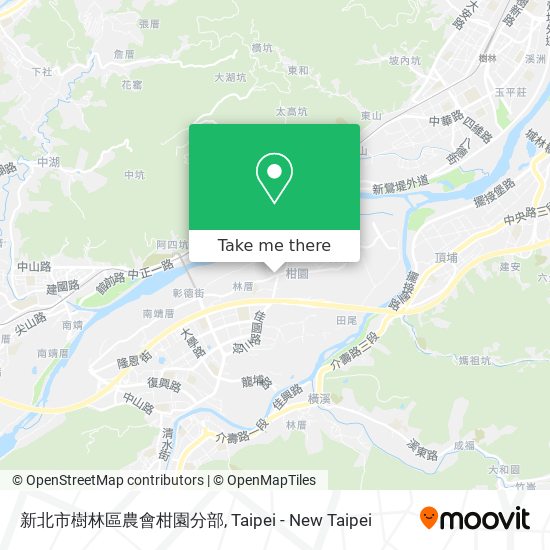 新北市樹林區農會柑園分部 map