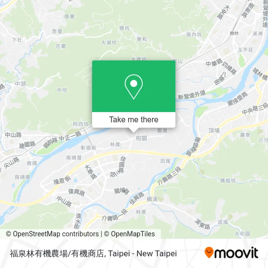 福泉林有機農場/有機商店地圖