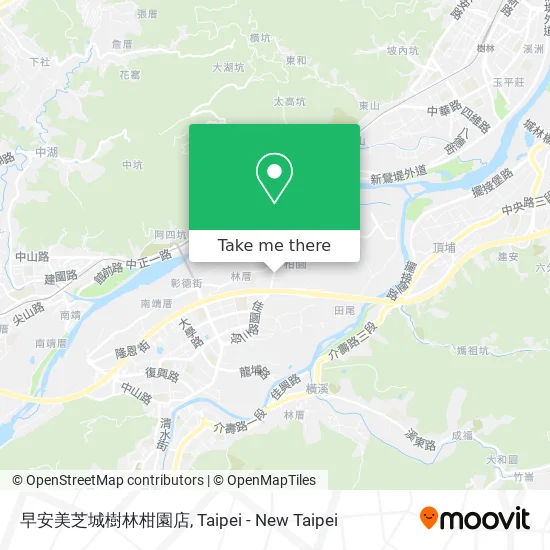 早安美芝城樹林柑園店 map