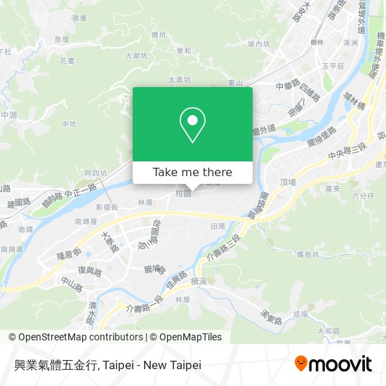 興業氣體五金行 map