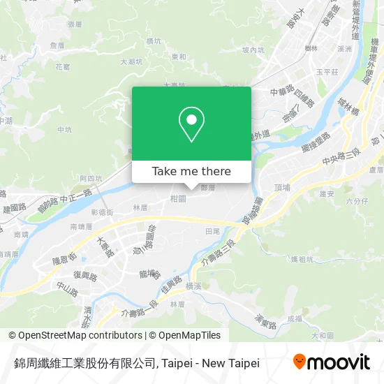 錦周纖維工業股份有限公司 map