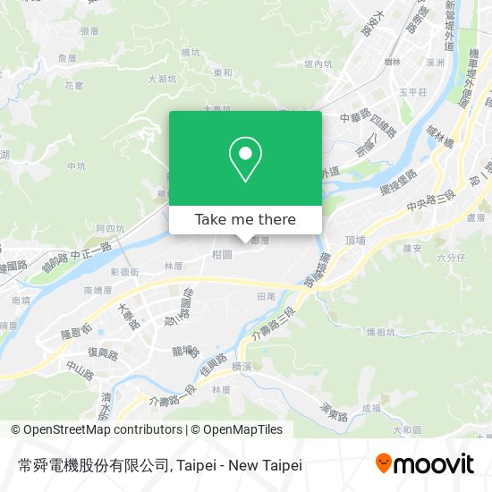 常舜電機股份有限公司 map