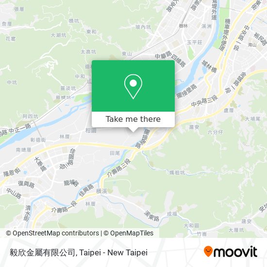 毅欣金屬有限公司 map