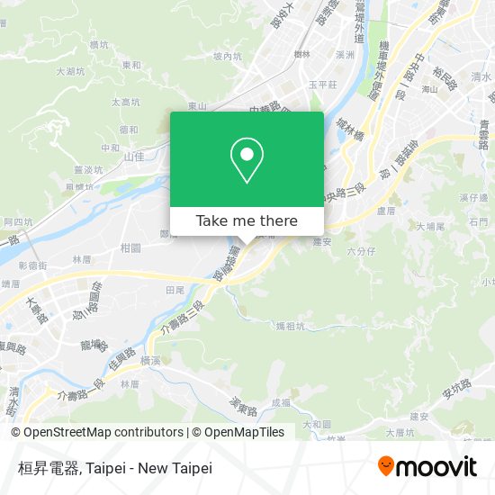 桓昇電器 map