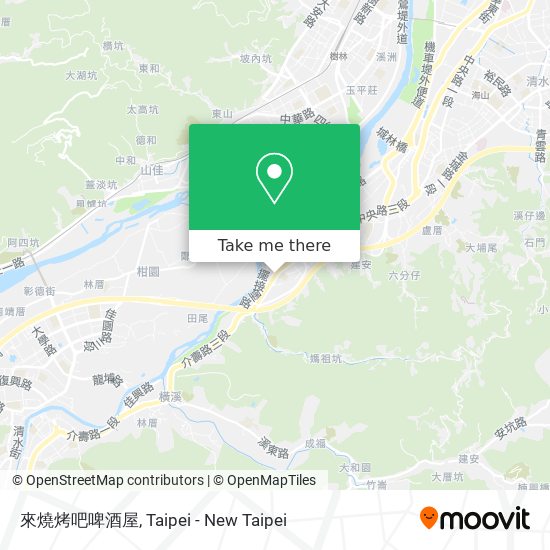 來燒烤吧啤酒屋 map