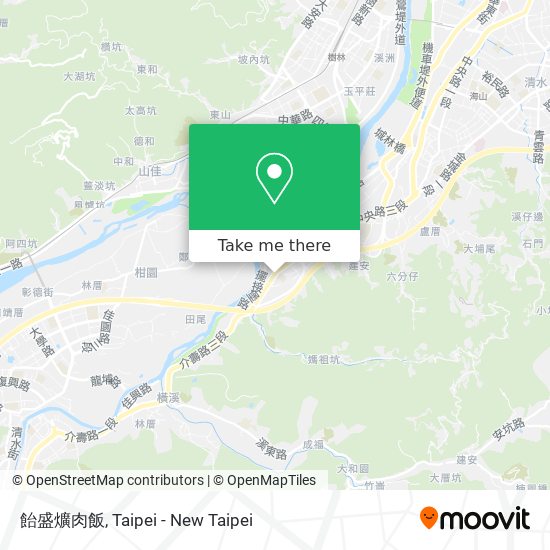 飴盛爌肉飯 map