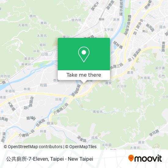 公共廁所-7-Eleven map