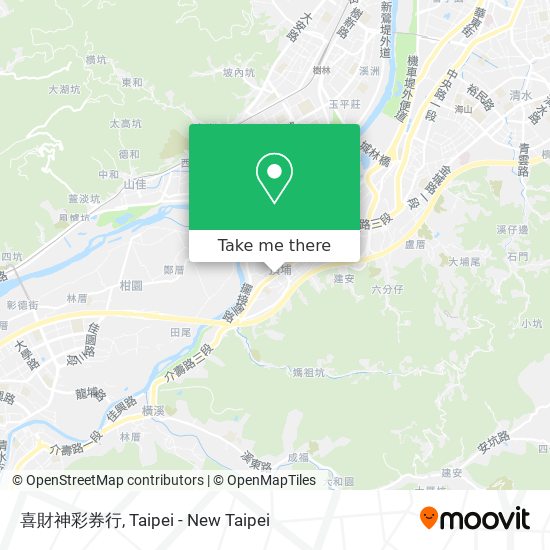 喜財神彩券行 map