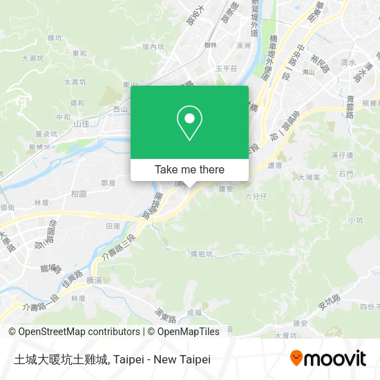 土城大暖坑土雞城地圖