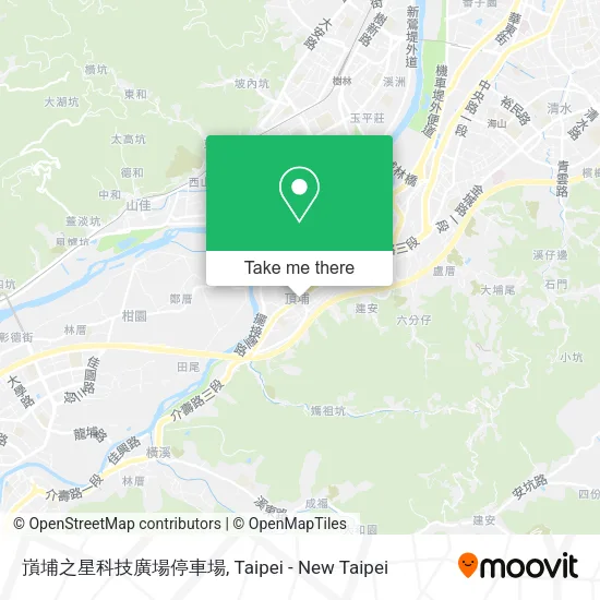 嵿埔之星科技廣場停車場地圖