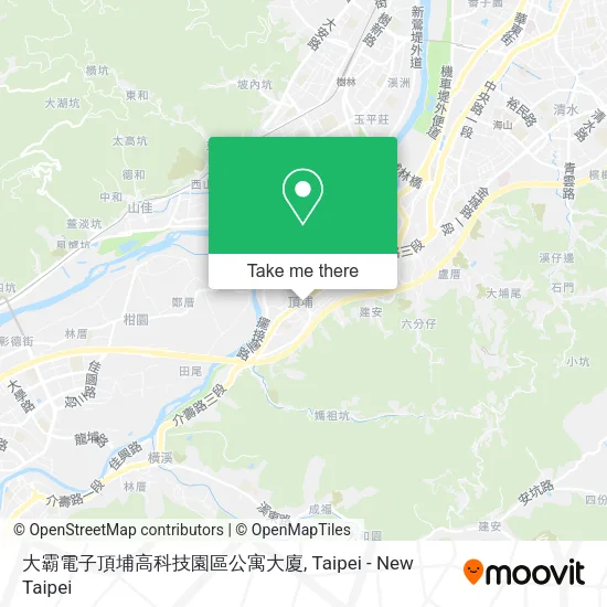 大霸電子頂埔高科技園區公寓大廈 map