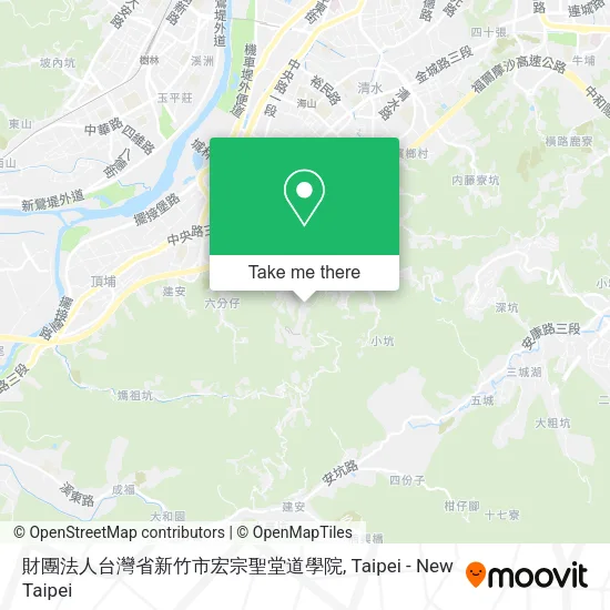 財團法人台灣省新竹市宏宗聖堂道學院 map