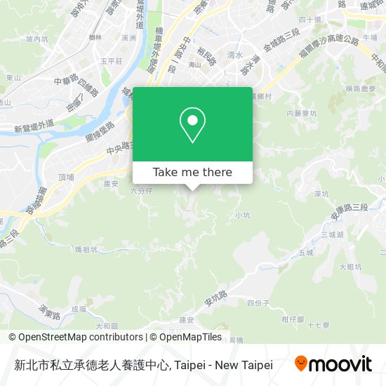 新北市私立承德老人養護中心地圖