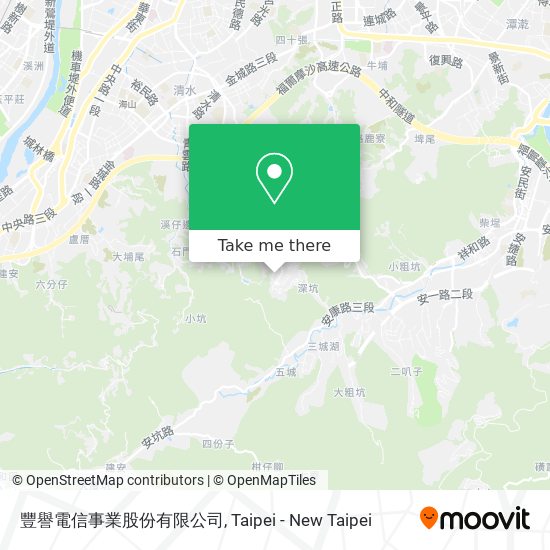 豐譽電信事業股份有限公司 map