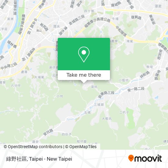 綠野社區 map