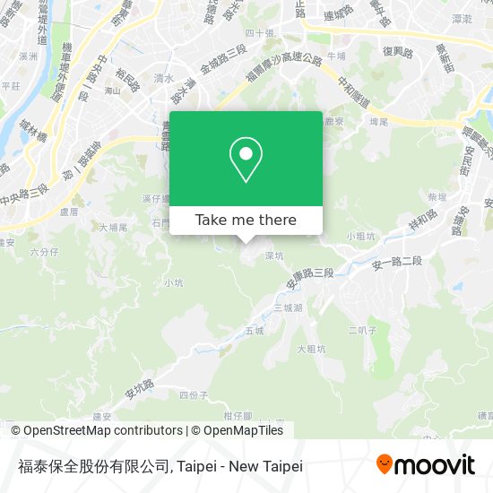 福泰保全股份有限公司地圖