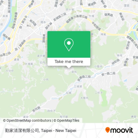 勤家清潔有限公司 map