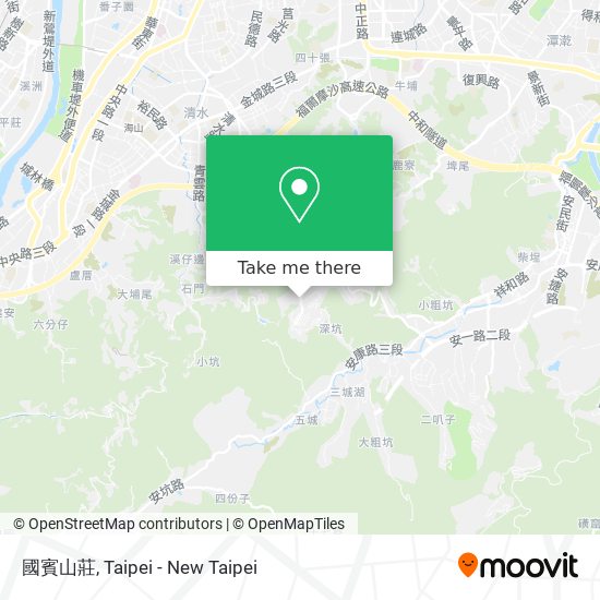 國賓山莊 map