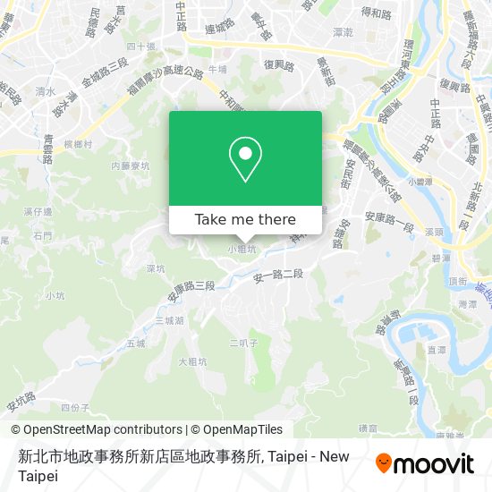 新北市地政事務所新店區地政事務所 map
