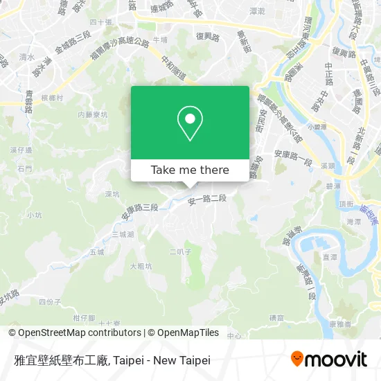 雅宜壁紙壁布工廠 map