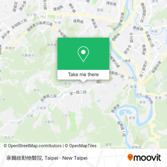 康爾維動物醫院地圖