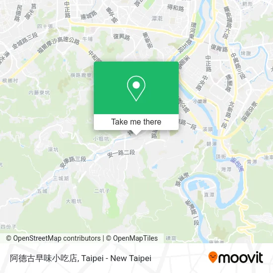 阿德古早味小吃店 map