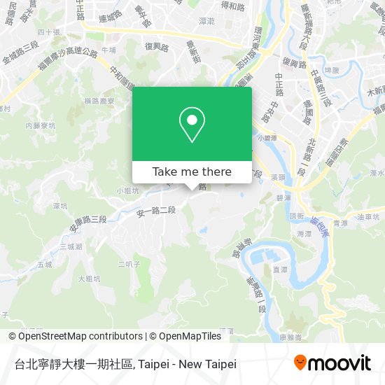 台北寧靜大樓一期社區 map