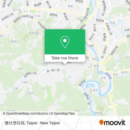 雅仕堡社區 map