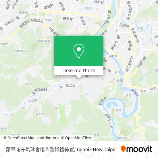 蘋果花卉氣球會場佈置婚禮佈置 map