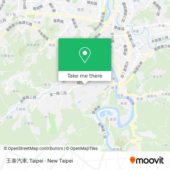 王泰汽車 map