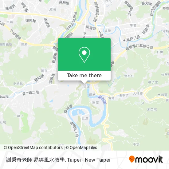 謝秉奇老師 易經風水教學 map