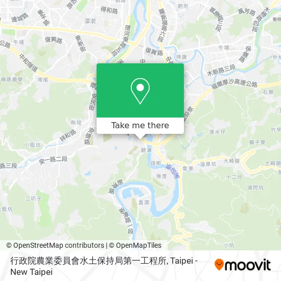 行政院農業委員會水土保持局第一工程所 map