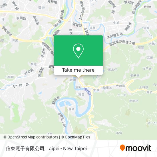 信東電子有限公司 map