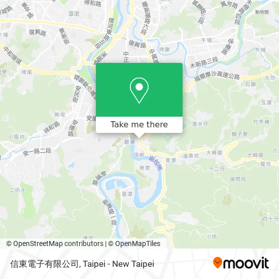 信東電子有限公司地圖
