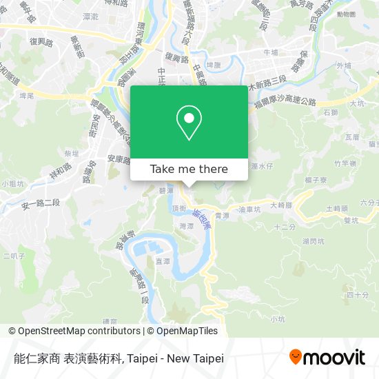 能仁家商 表演藝術科 map