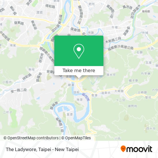 The Ladywore map