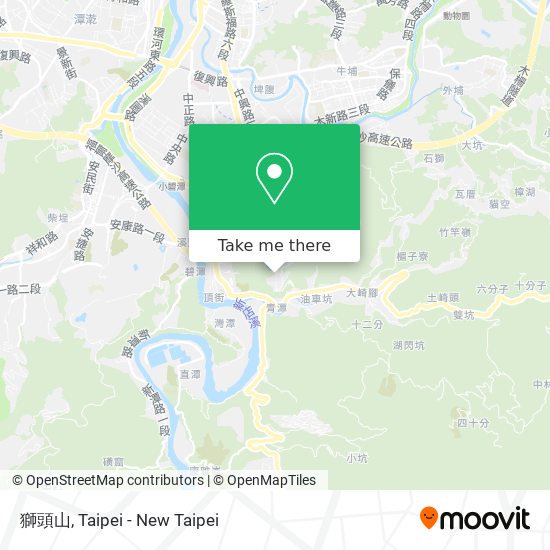 獅頭山地圖