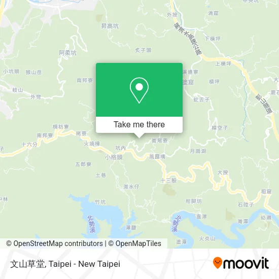 文山草堂地圖
