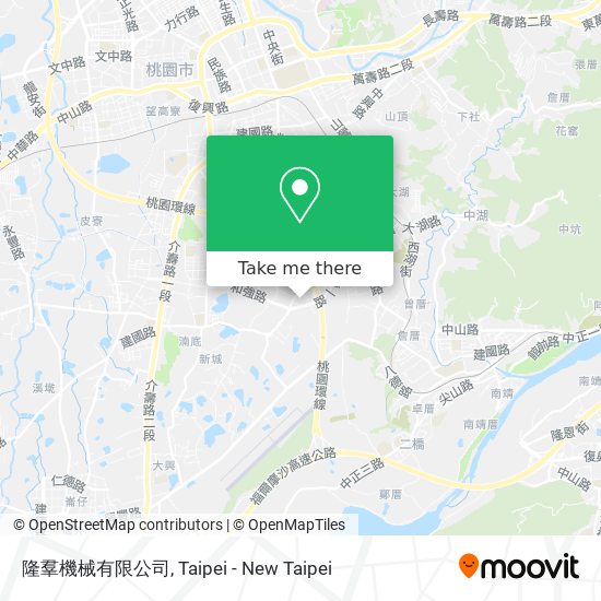 隆羣機械有限公司 map