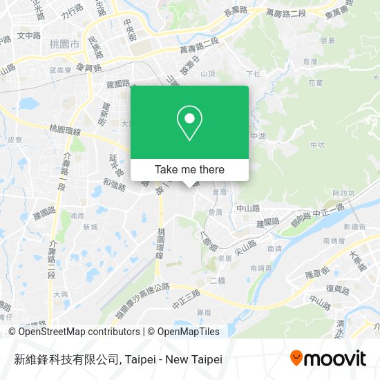 新維鋒科技有限公司地圖