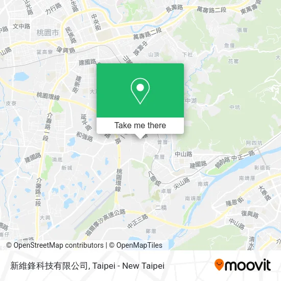新維鋒科技有限公司地圖