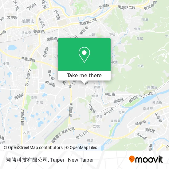 翊勝科技有限公司地圖